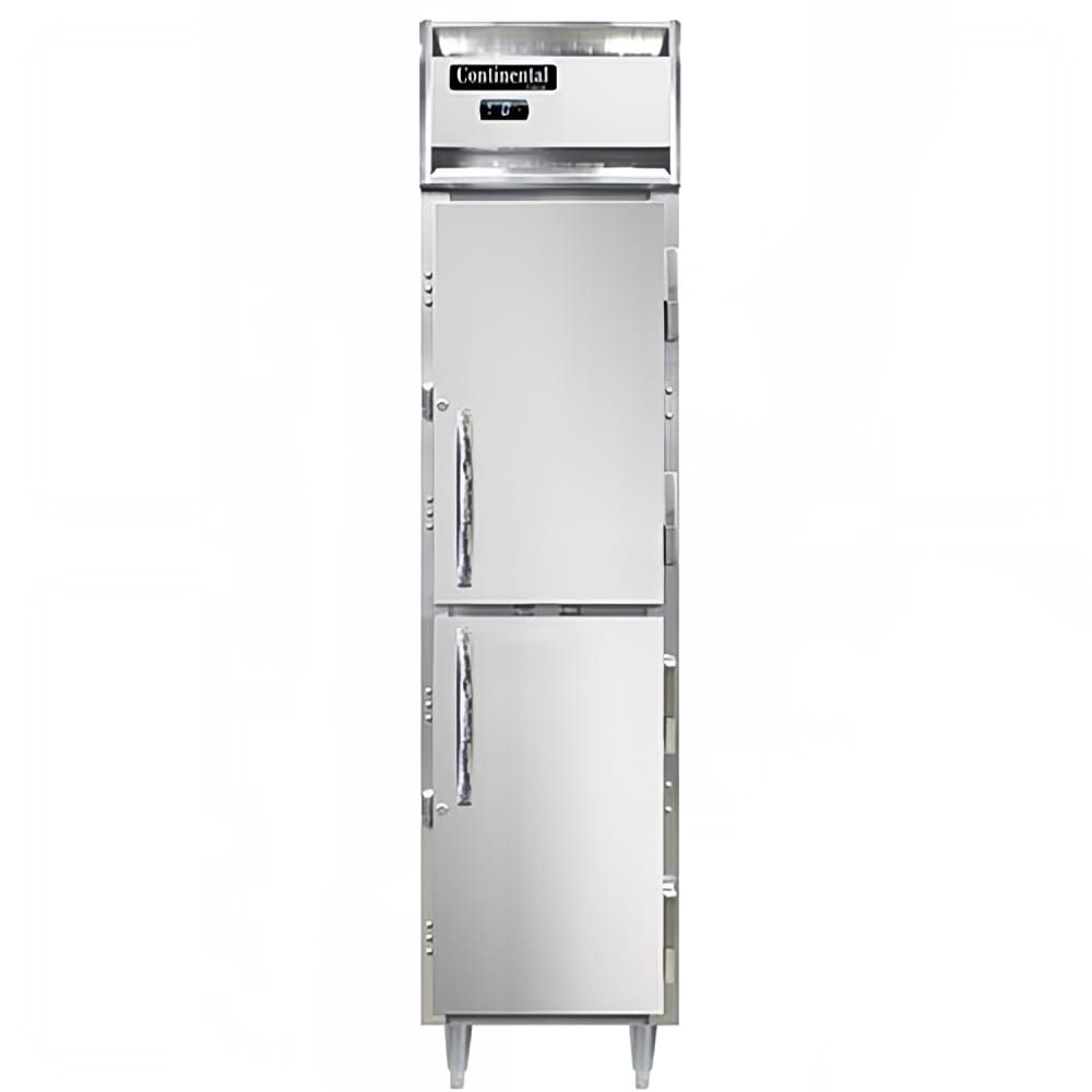 160-D1FSENSSHD 17 3/4" Designer Slim Line One Section Reach In Freezer, (2) Right Hinge Soli...