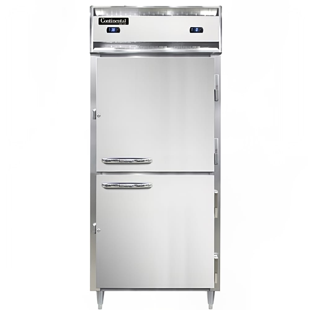 160-D1RFXSNHD 36 1/4" Designer Line One Section Commercial Combo Refrigerator Freezer -Solid...