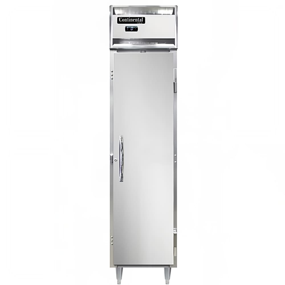 160-D1FSENSS 17 3/4" Designer Slim Line One Section Reach In Freezer, (1) Right Hinge Solid...