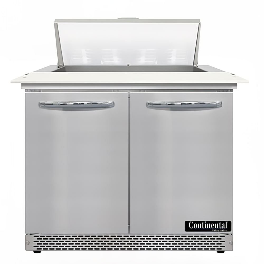 160-D36N8CFB 36" Designer Line Sandwich/Salad Prep Table w/ Refrigerated Base, 115v