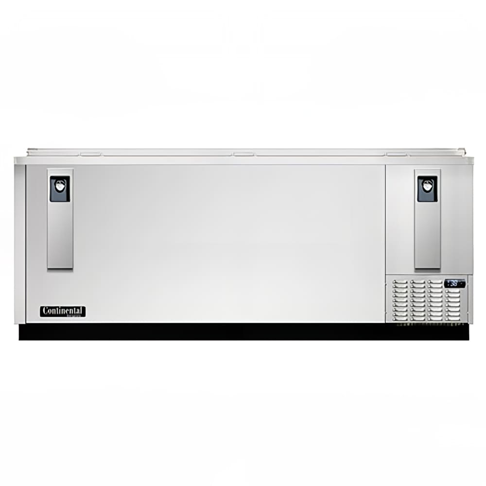 160-CBC95SS 93" Forced Air Bottle Cooler - Holds (960) 12 oz Bottles, 115v
