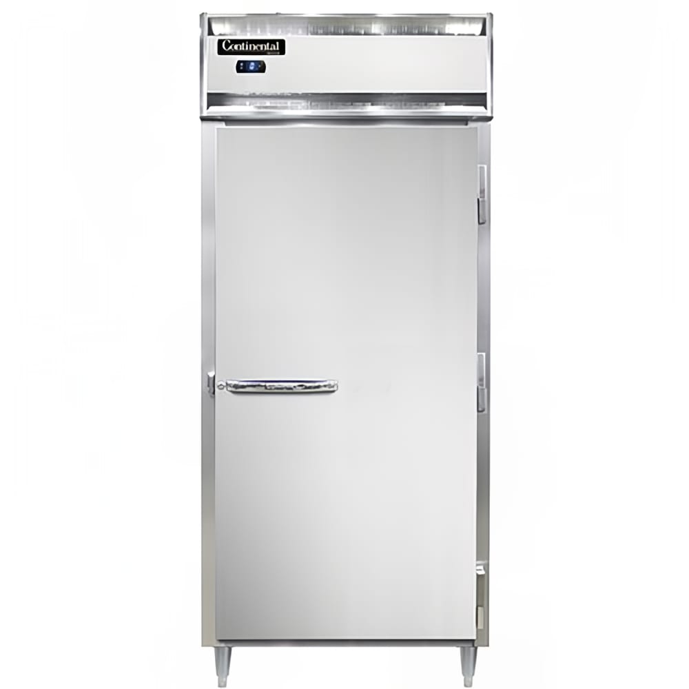 160-D1FXSNSS 36 1/4" Designer Line One Section Reach In Freezer, 1 Right Hinge Solid Door, 1...