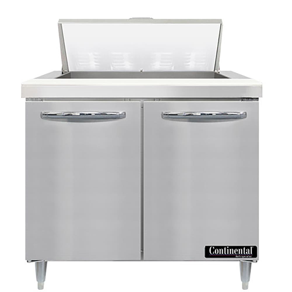 160-D36N8 36" Designer Line Sandwich/Salad Prep Table w/ Refrigerated Base, 115v