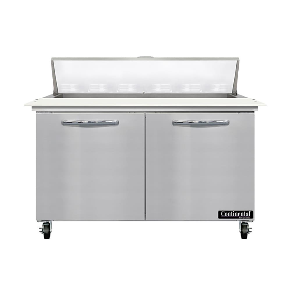 160-SW48N12C 48" Sandwich/Salad Prep Table w/ Refrigerated Base, 115v