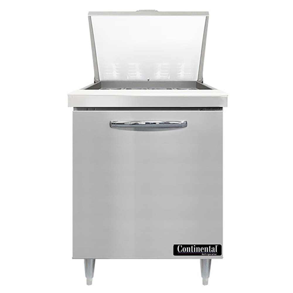 160-D27N12M 27" Designer Line Sandwich/Salad Prep Table w/ Refrigerated Base, 115v