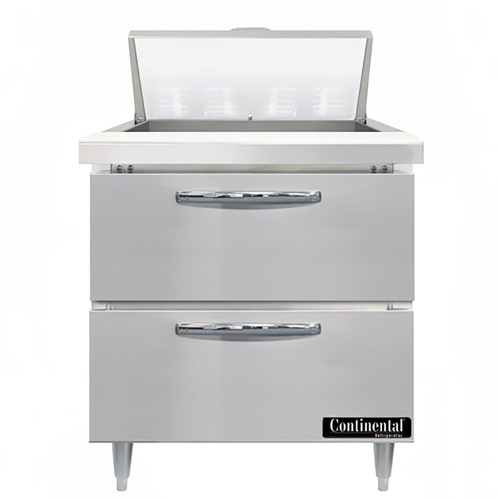 160-D32N8D 32" Designer Line Sandwich/Salad Prep Table w/ Refrigerated Base, 115v