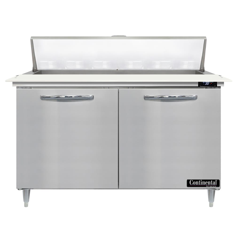160-D48N12C 48" Designer Line Sandwich/Salad Prep Table w/ Refrigerated Base, 115v