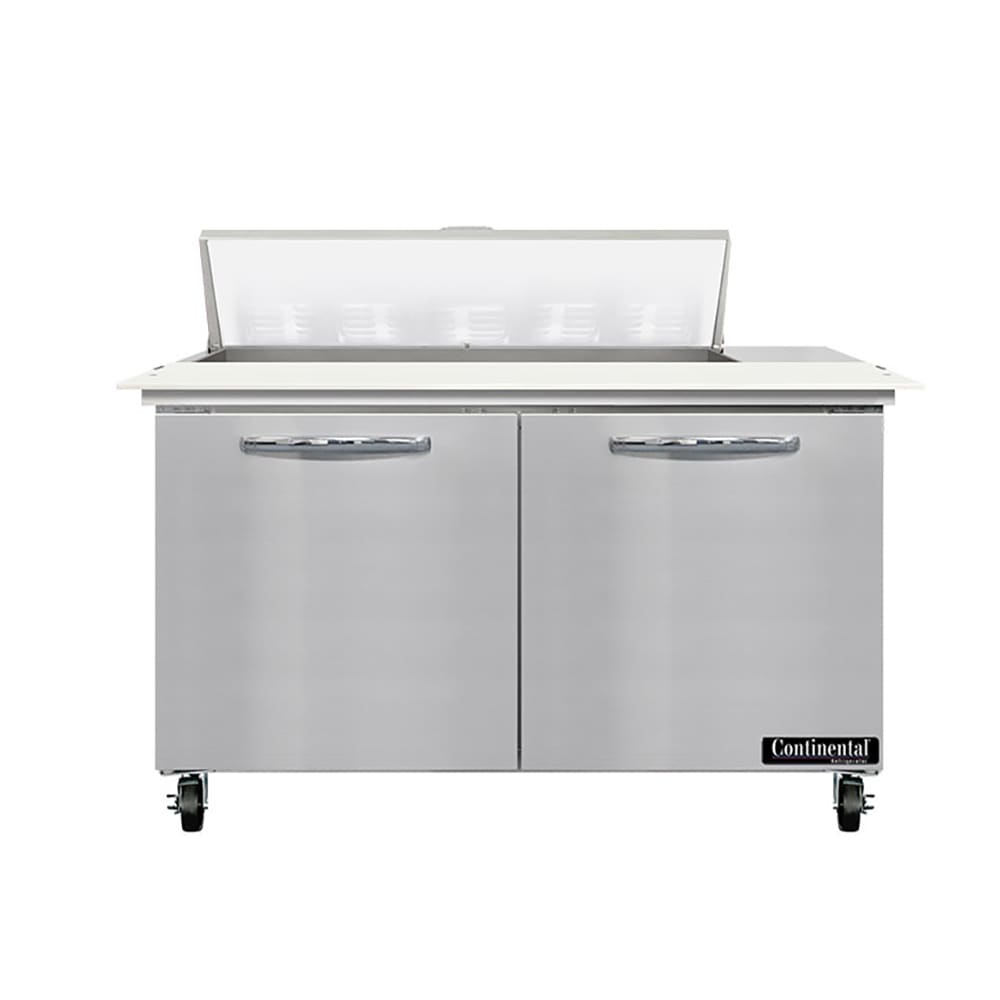 160-SW48N10C 48" Sandwich/Salad Prep Table w/ Refrigerated Base, 115v