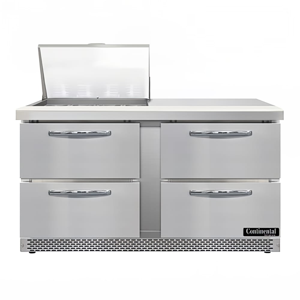 160-D60N12MFBD 60" Designer Line Sandwich/Salad Prep Table w/ Refrigerated Base, 115v