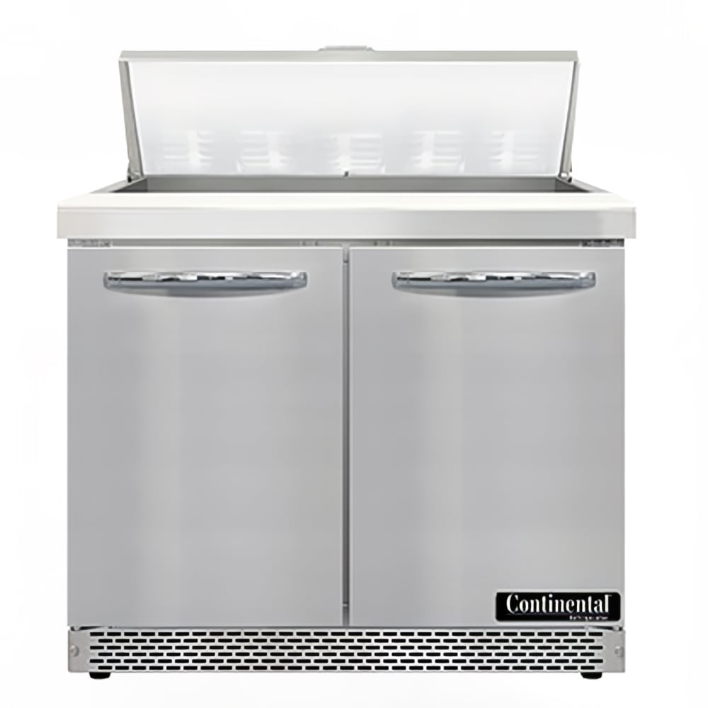 160-SW36N10FB 36" Sandwich/Salad Prep Table w/ Refrigerated Base, 115v