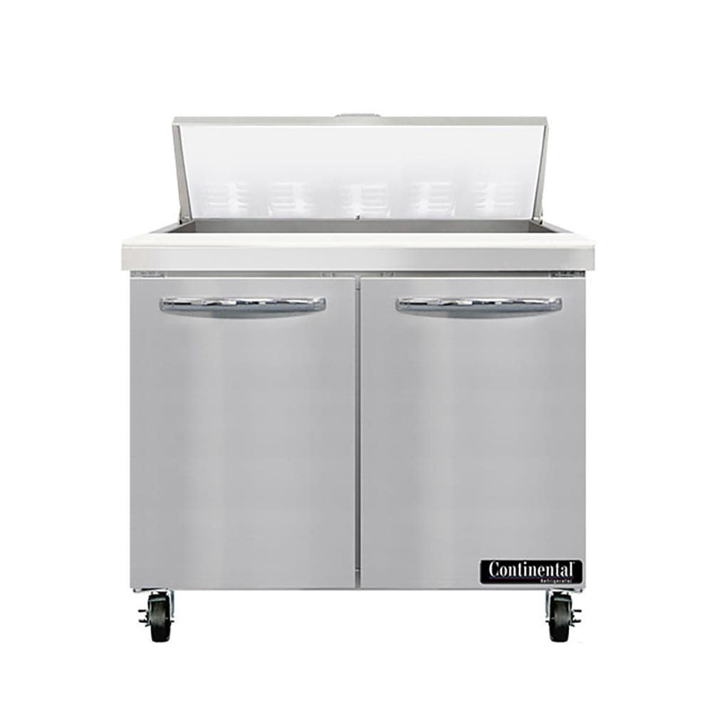 160-SW36N10 36" Sandwich/Salad Prep Table w/ Refrigerated Base, 115v