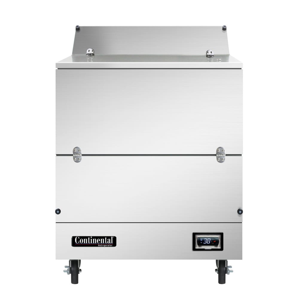 160-MC3NSSD Milk Cooler w/ Top & Side Access - (512) Half Pint Carton Capacity, 115v
