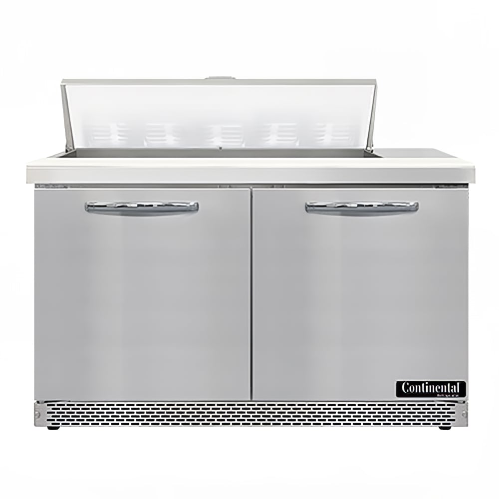 160-SW48N10FB 48" Sandwich/Salad Prep Table w/ Refrigerated Base, 115v