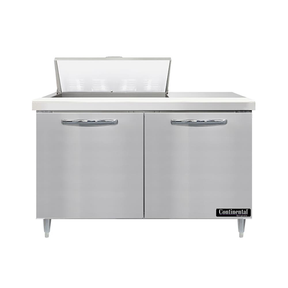 160-D48N8 48" Designer Line Sandwich/Salad Prep Table w/ Refrigerated Base, 115v