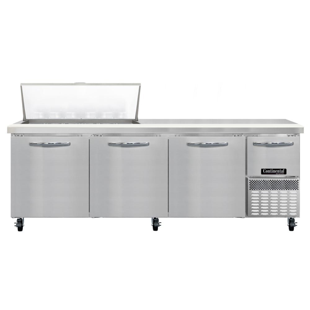 160-RA93N18M 93" Sandwich/Salad Prep Table w/ Refrigerated Base, 115v