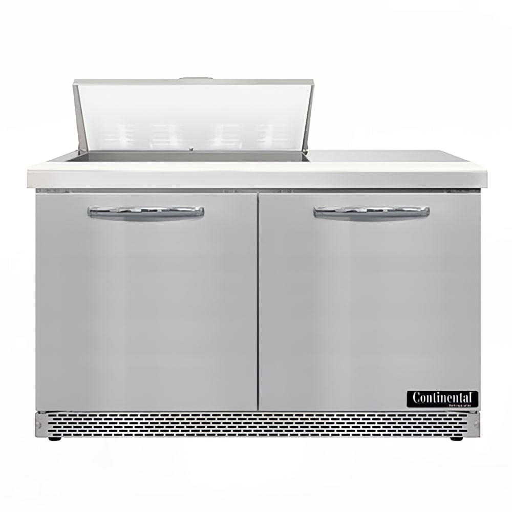 160-D48N8FB 48" Designer Line Sandwich/Salad Prep Table w/ Refrigerated Base, 115v