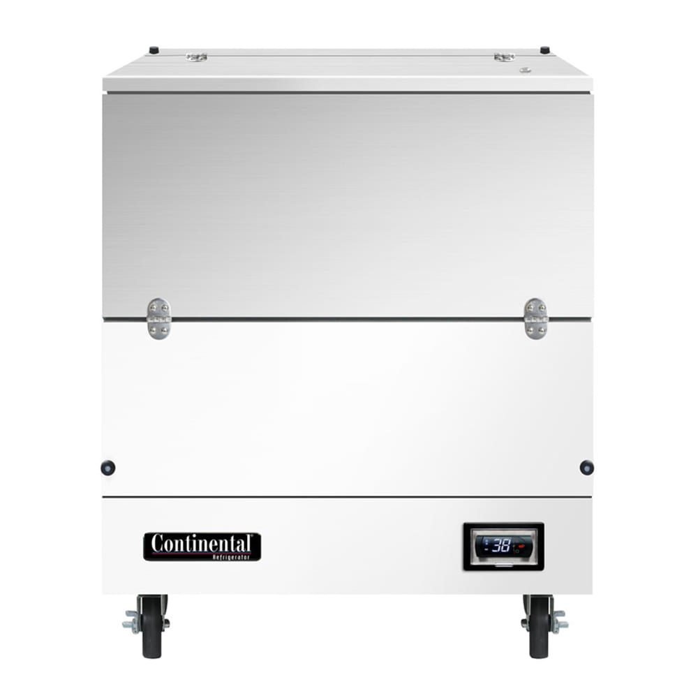 160-MC3NSCW Milk Cooler w/ Top & Side Access - (512) Half Pint Carton Capacity, 115v