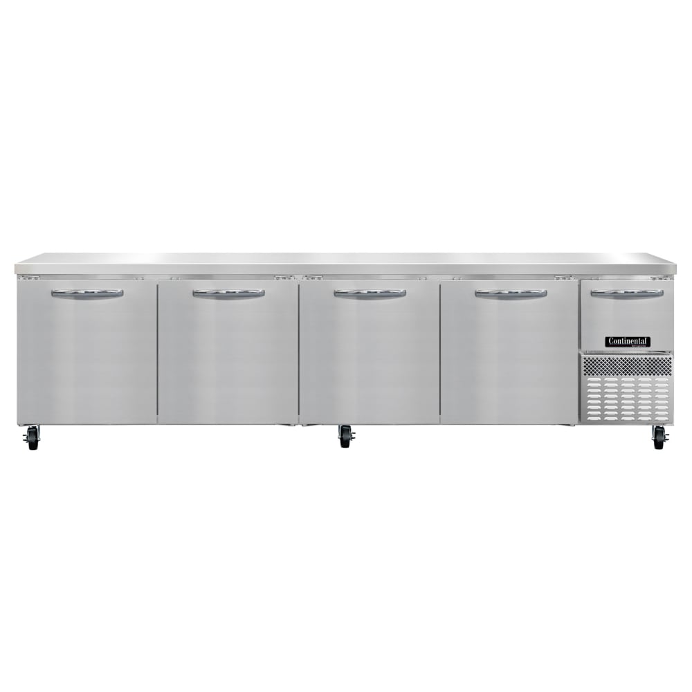 160-RA118N 118" Worktop Refrigerator w/ (5) Sections, 115v