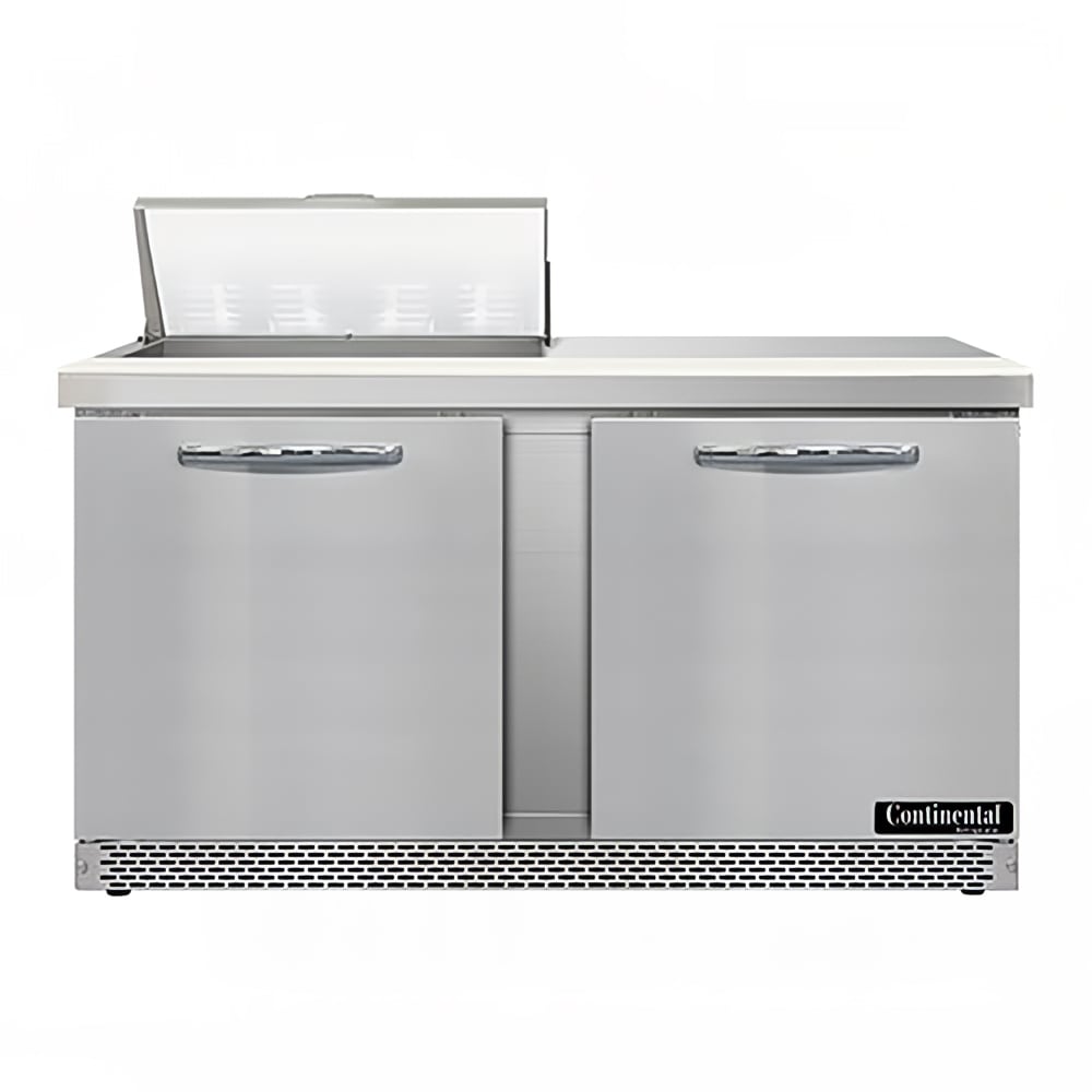 160-SW60N8FB 60" Sandwich/Salad Prep Table w/ Refrigerated Base, 115v