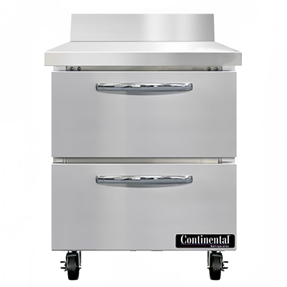 160-SWF27NBSD 27" W Worktop Freezer w/ (1) Section & (2) Drawers, 115v