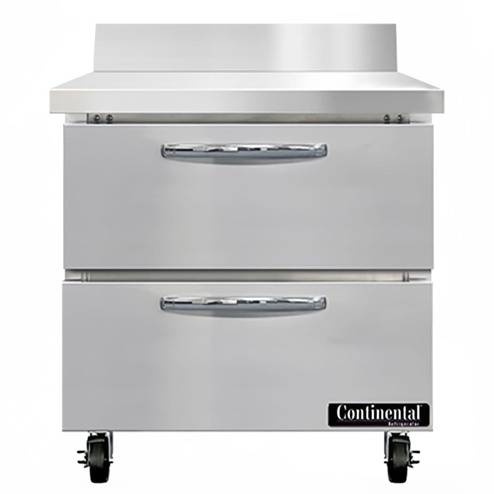 160-SWF32NBSD 32" W Worktop Freezer w/ (1) Section & (2) Drawers, 115v