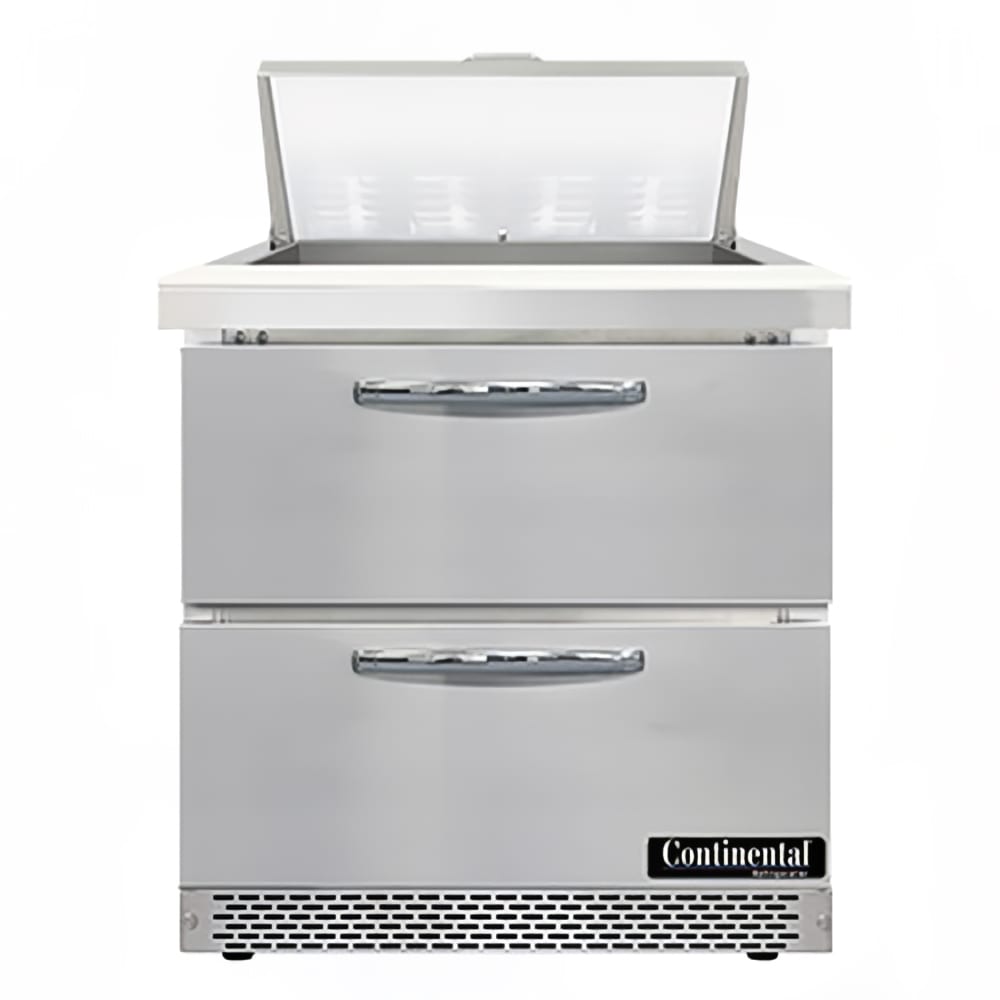 160-SW32N8FBD 32" Sandwich/Salad Prep Table w/ Refrigerated Base, 115v
