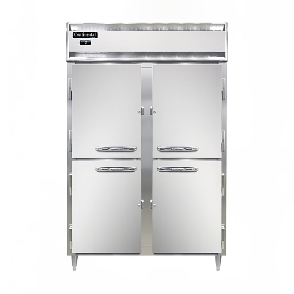 160-D2FNHD 52" Designer Line Two Section Reach In Freezer, (4) Left/Right Hinge Solid Doors,...