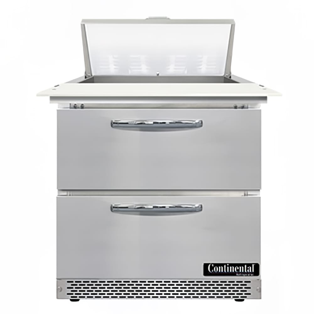 160-SW32N8CFBD 32" Sandwich/Salad Prep Table w/ Refrigerated Base, 115v
