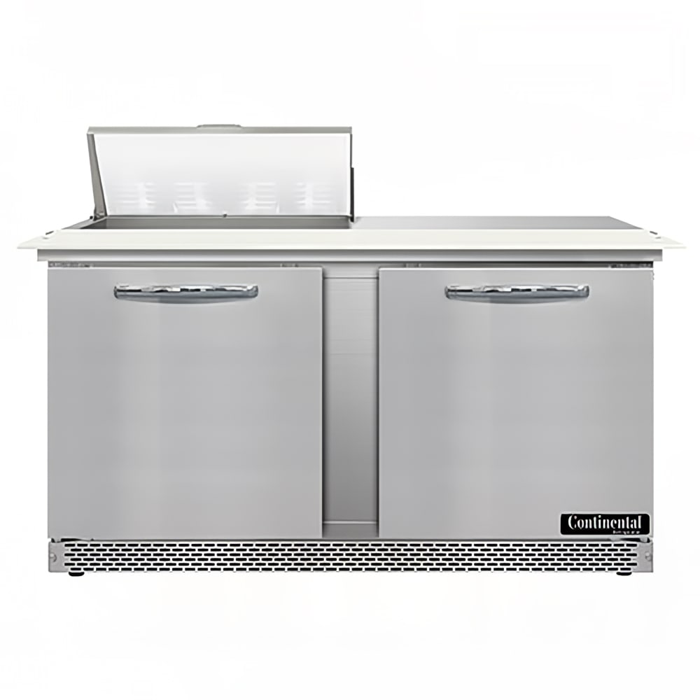 160-SW60N8CFB 60" Sandwich/Salad Prep Table w/ Refrigerated Base, 115v