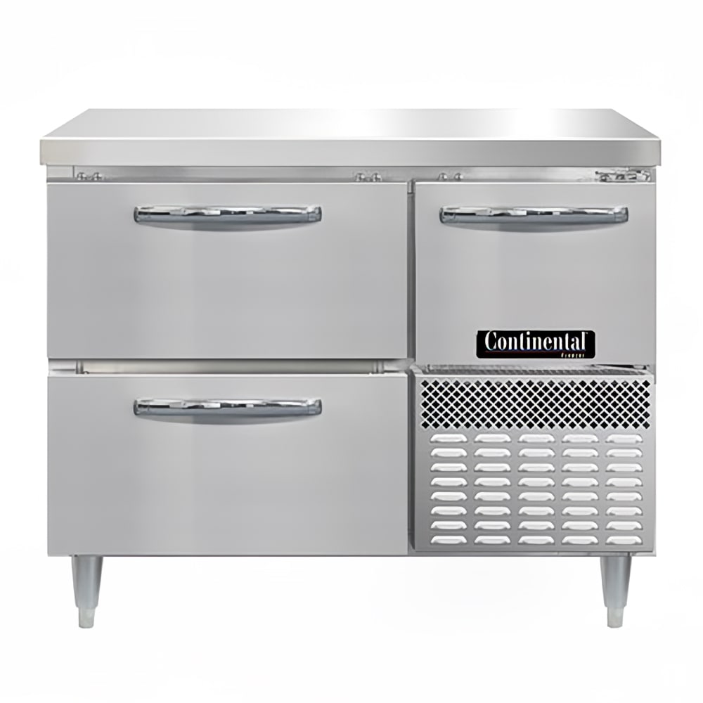 160-DFA43NSSD 43" W Worktop Freezer w/ (2) Sections, (1) Door, (2) Drawers, 115v