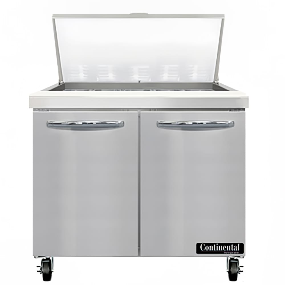 160-SW36N15M 36" Sandwich/Salad Prep Table w/ Refrigerated Base, 115v