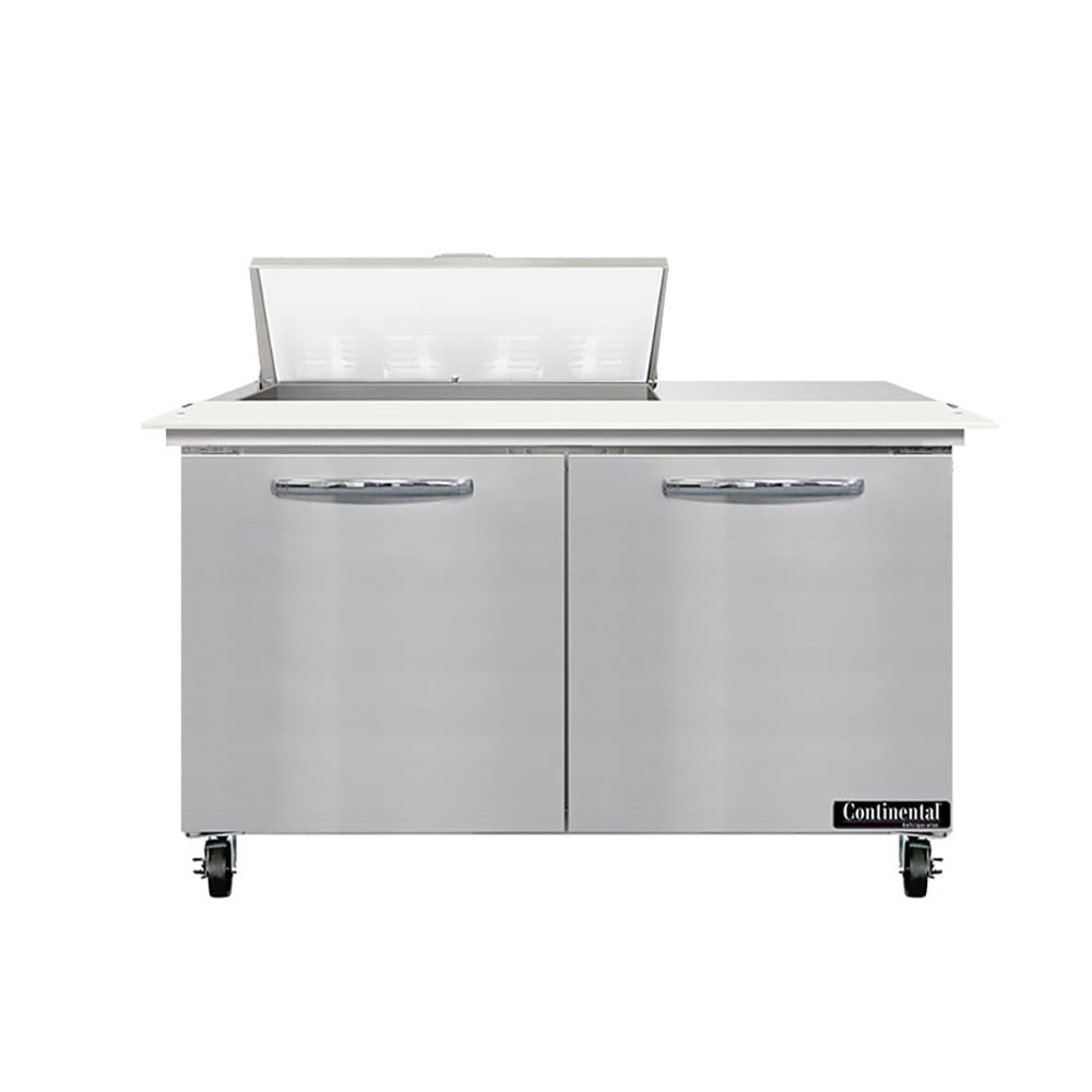 160-SW48N8C 48" Sandwich/Salad Prep Table w/ Refrigerated Base, 115v