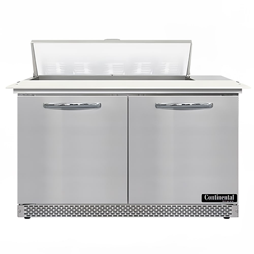 160-SW48N10CFB 48" Sandwich/Salad Prep Table w/ Refrigerated Base, 115v