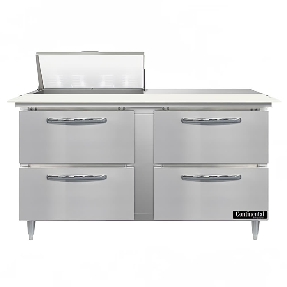 160-D60N8CD 60" Designer Line Sandwich/Salad Prep Table w/ Refrigerated Base, 115v