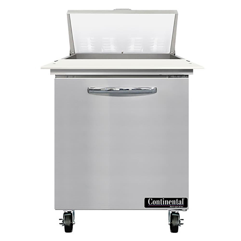 160-SW27N8C 27" Sandwich/Salad Prep Table w/ Refrigerated Base, 115v