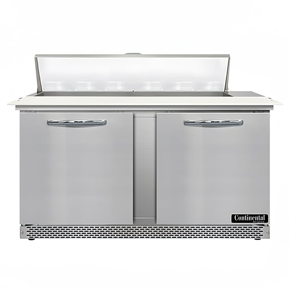 160-SW60N12CFB 60" Sandwich/Salad Prep Table w/ Refrigerated Base, 115v