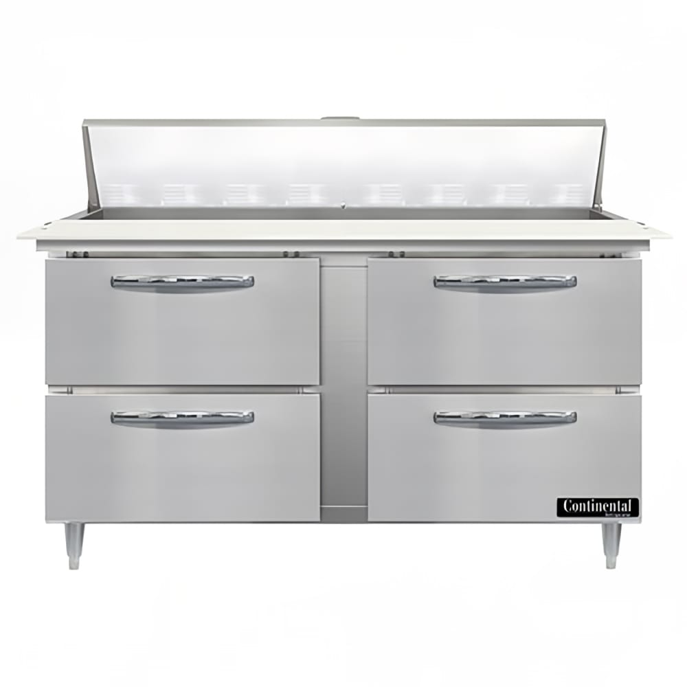 160-D60N16CD 60" Designer Line Sandwich/Salad Prep Table w/ Refrigerated Base, 115v