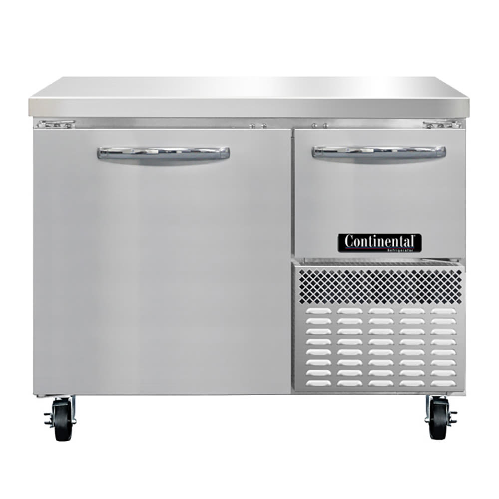 160-RA43N 43" Worktop Refrigerator w/ (2) Sections, 115v