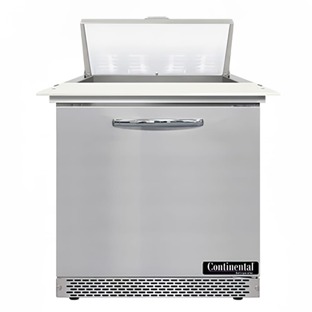 160-SW32N8CFB 32" Sandwich/Salad Prep Table w/ Refrigerated Base, 115v