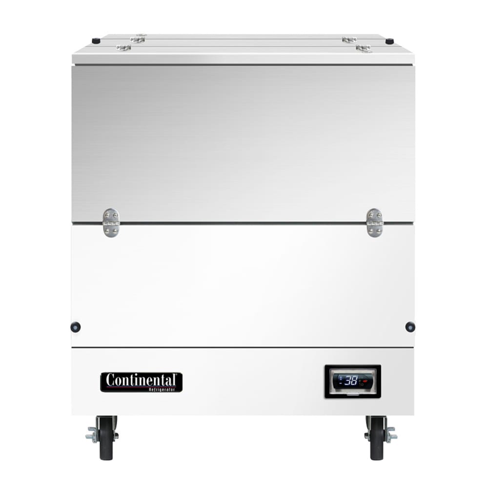 160-MC3NDCW Milk Cooler w/ Top & Side Access - (512) Half Pint Carton Capacity, 115v