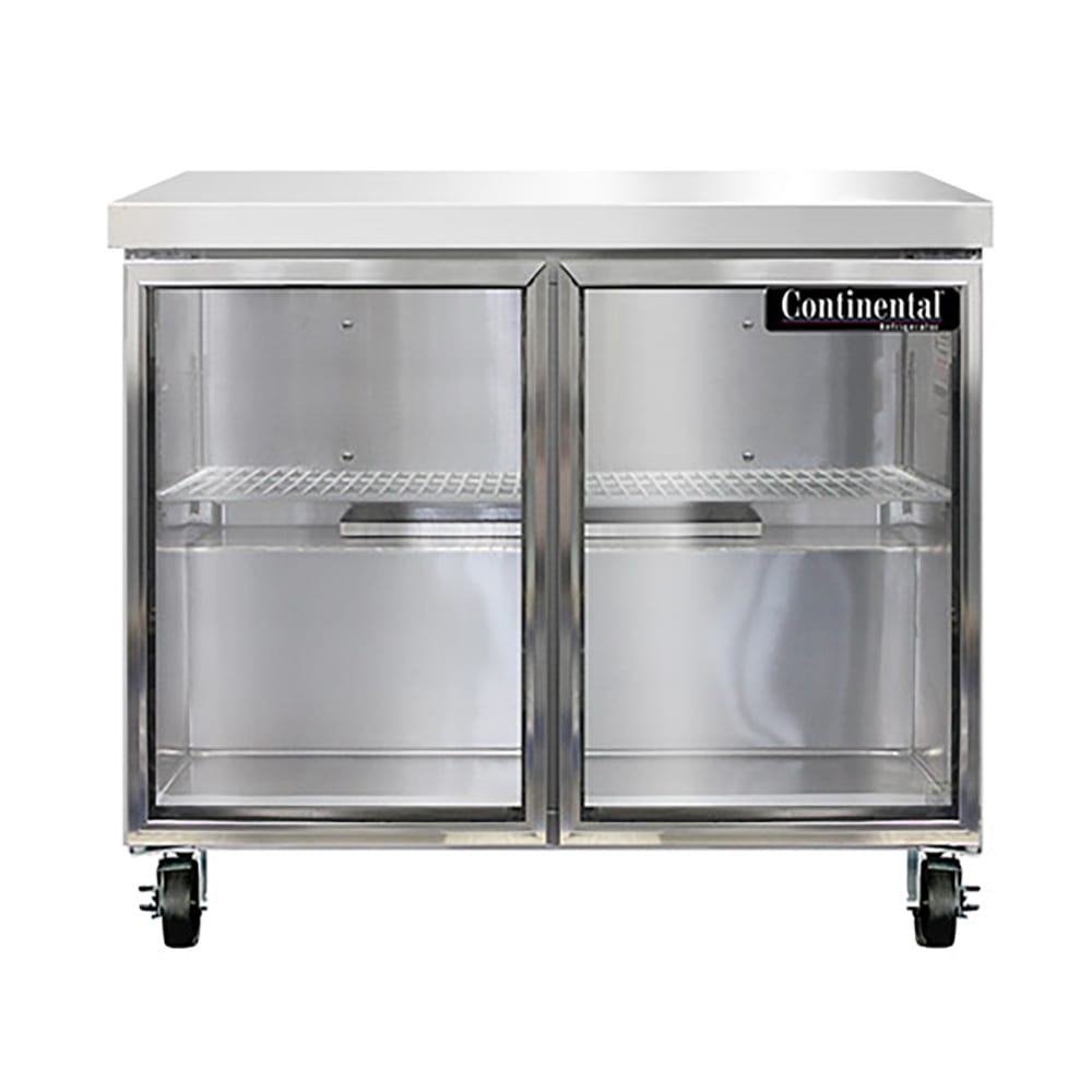 160-SW36NGD 36" Worktop Refrigerator w/ (2) Sections, 115v
