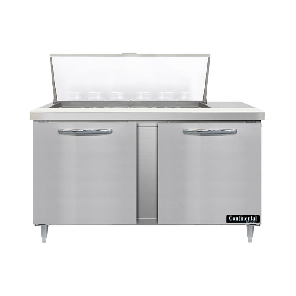 160-D60N18M 60" Designer Line Sandwich/Salad Prep Table w/ Refrigerated Base, 115v
