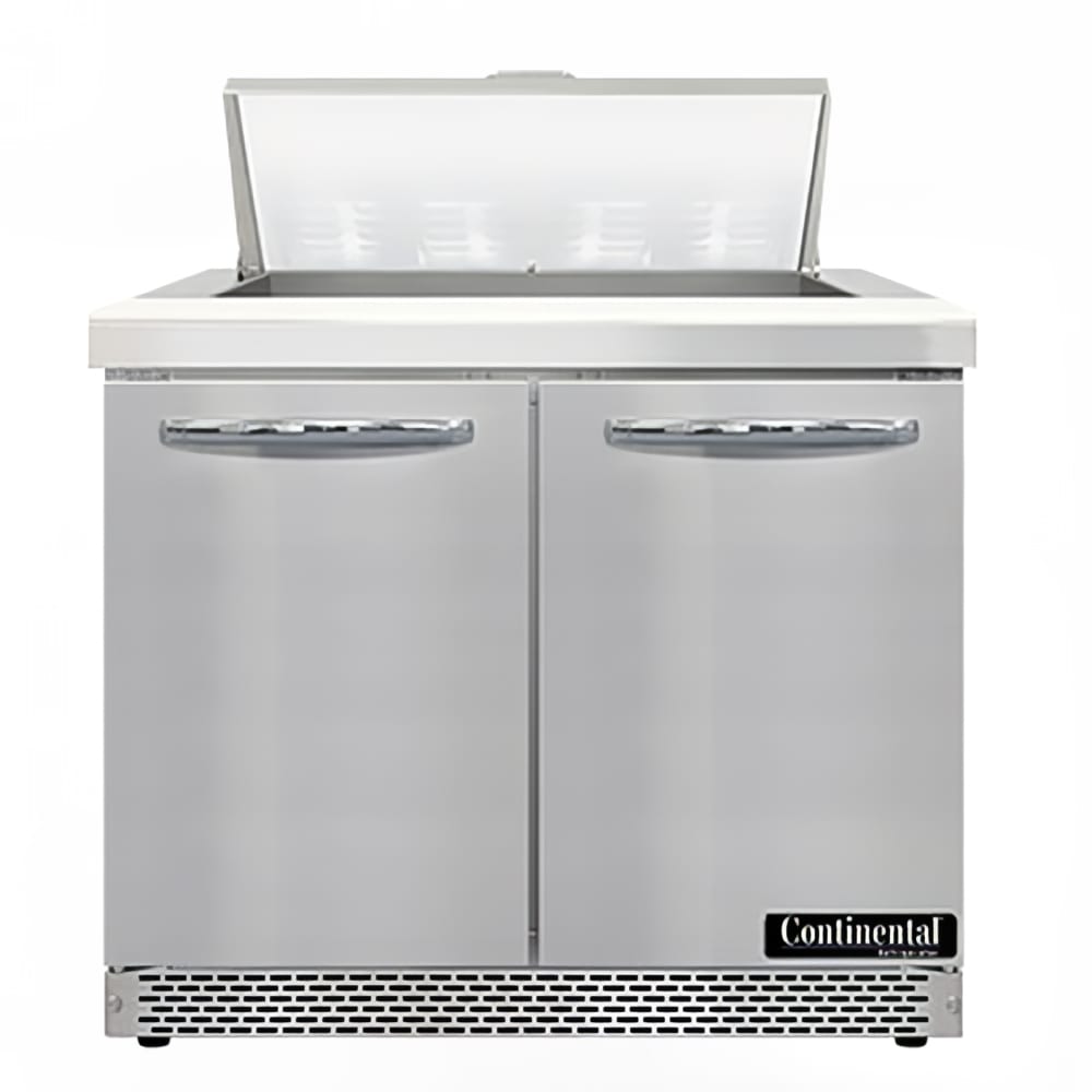 160-SW36N8FB 36" Sandwich/Salad Prep Table w/ Refrigerated Base, 115v