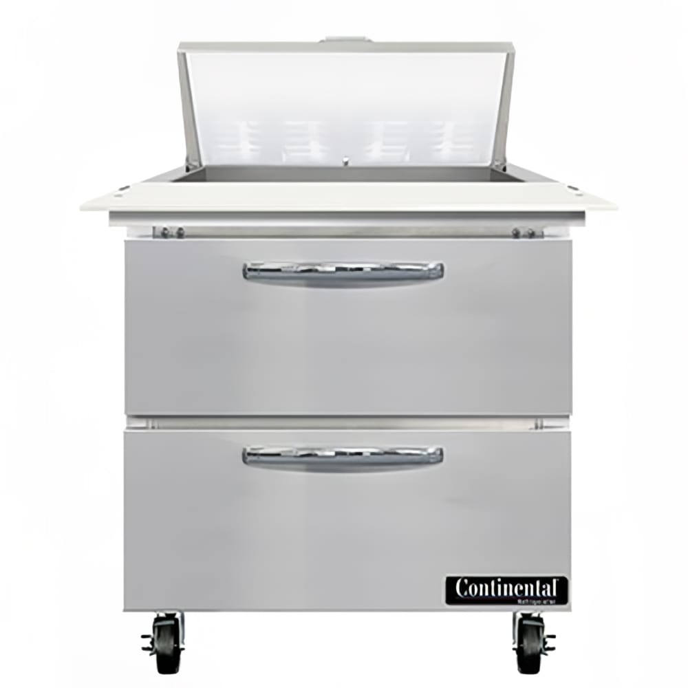 160-SW32N8CD 32" Sandwich/Salad Prep Table w/ Refrigerated Base, 115v