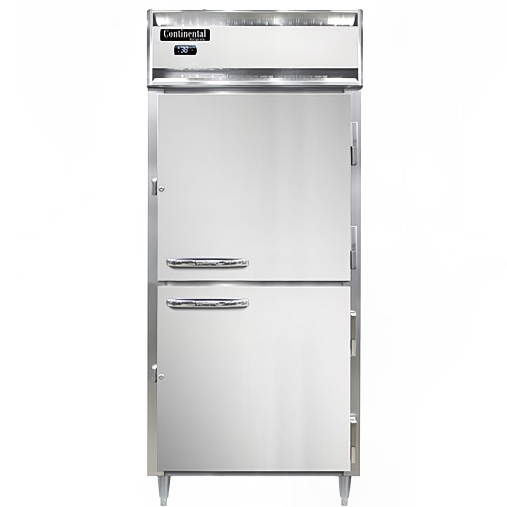 160-D1RXNSAHD 36 1/4" One Section Reach In Refrigerator, (2) Right Hinge Solid Doors, Top Co...