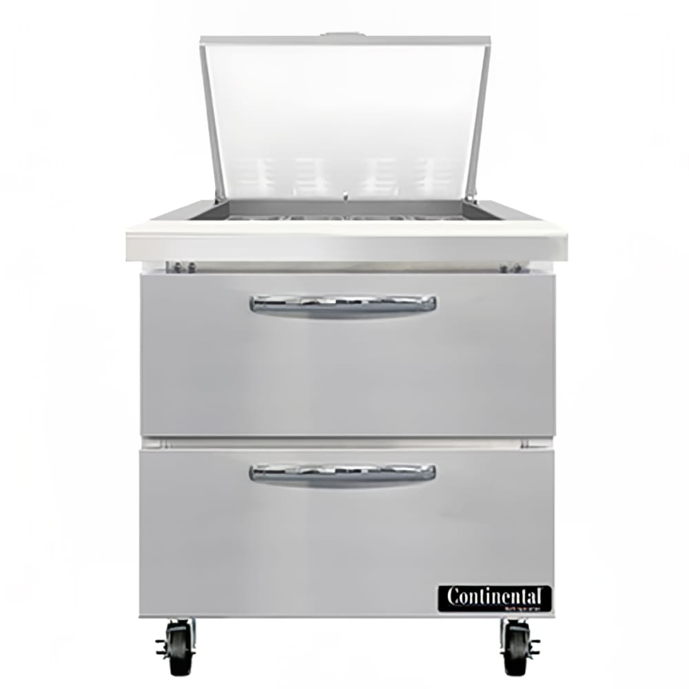 160-SW32N12MD 32" Sandwich/Salad Prep Table w/ Refrigerated Base, 115v