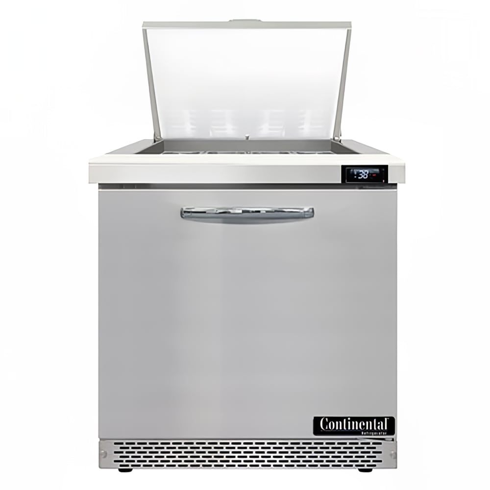 160-D32N12MFB 32" Designer Line Sandwich/Salad Prep Table w/ Refrigerated Base, 115v
