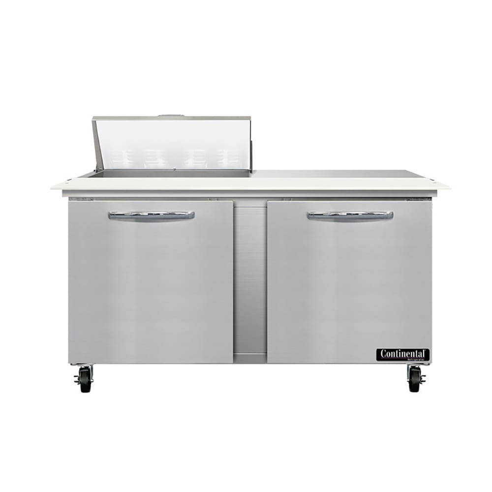 160-SW60N8C 60" Sandwich/Salad Prep Table w/ Refrigerated Base, 115v