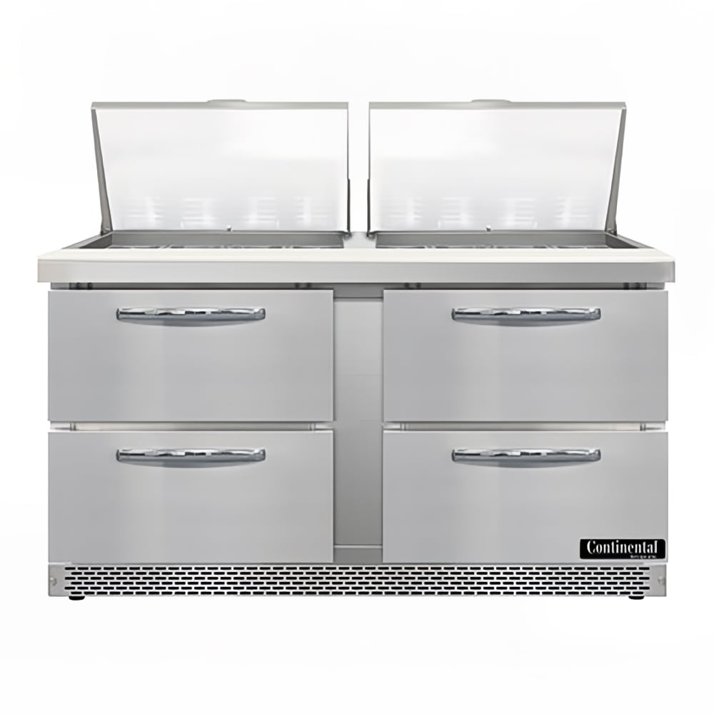 160-D60N24MFBD 60" Designer Line Sandwich/Salad Prep Table w/ Refrigerated Base, 115v