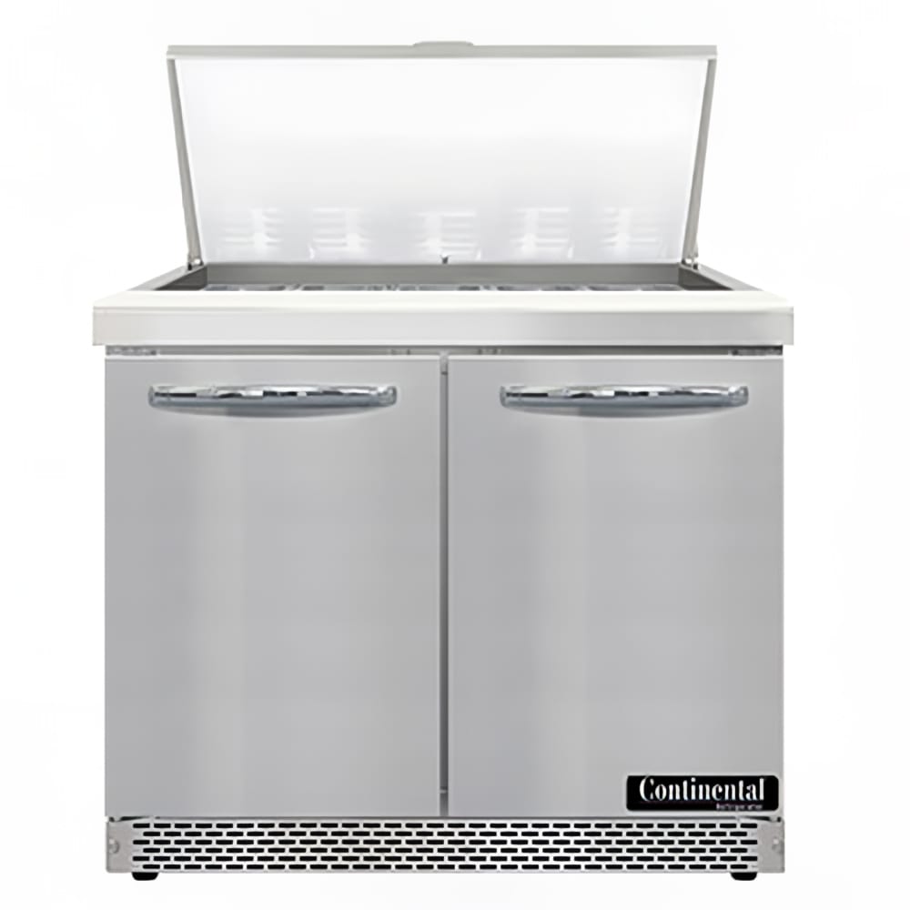 160-SW36N15MFB 36" Sandwich/Salad Prep Table w/ Refrigerated Base, 115v